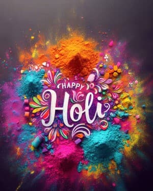 Exclusive Collection - Holi Instagram Post