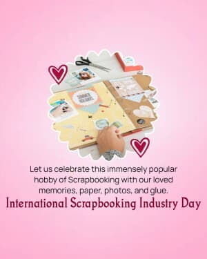 International Scrapbooking Industry Day graphic