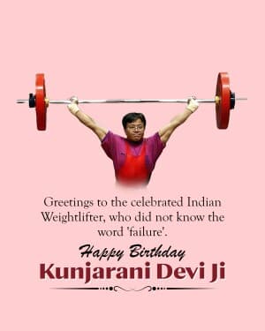 Kunjarani Devi - Birthday post