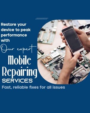 Mobile Repairing template