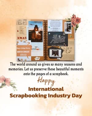 International Scrapbooking Industry Day flyer