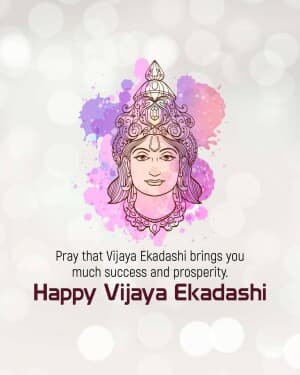 Vijaya Ekadashi flyer