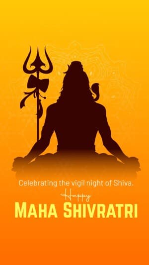 Maha Shivaratri Insta Story post