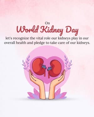 World Kidney Day graphic
