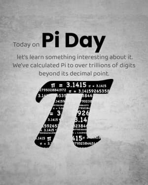 World Pi Day illustration