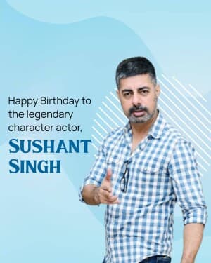 Sushant Singh Birthday video