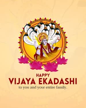 Vijaya Ekadashi banner