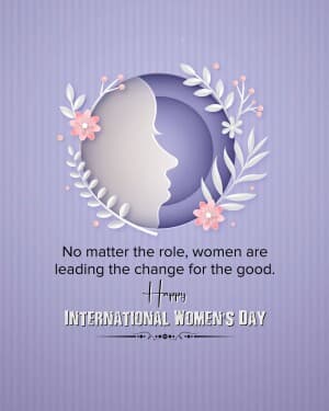 International women's day Instagram Post