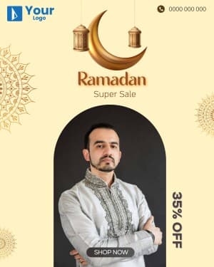 Ramadan Offers Instagram flyer