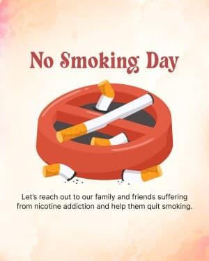 No Smoking Day festival image