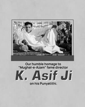 K. Asif Punyatithi banner