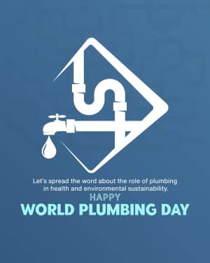 World Plumbing Day image