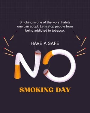 No Smoking Day greeting image