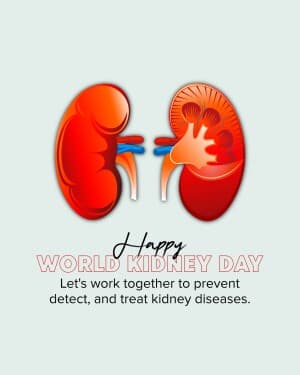 World Kidney Day banner