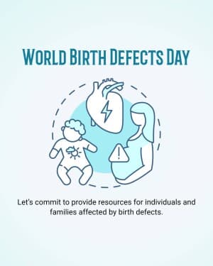 World Birth Defects Day banner