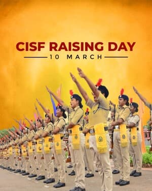 CISF Raising Day video