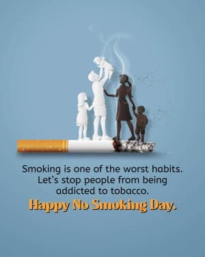 No Smoking Day graphic