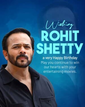 Rohit Shetty Birthday image