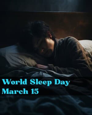 World Sleep Day Instagram Post