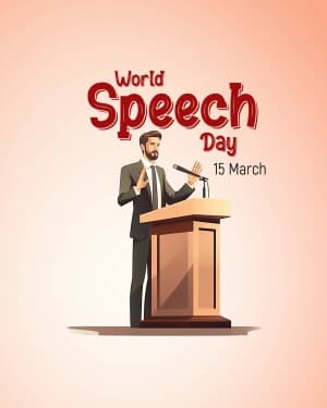 World Speech Day image