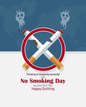 No Smoking Day creative image