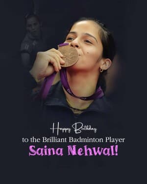 Saina Nehwal Birthday video