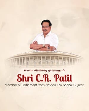 C. R. Patil Birthday Instagram Post