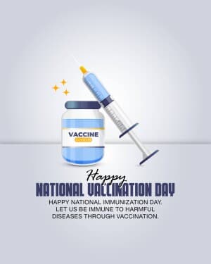 National Vaccination Day graphic