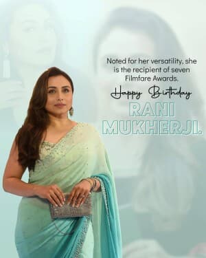 Rani Mukerji Birthday video