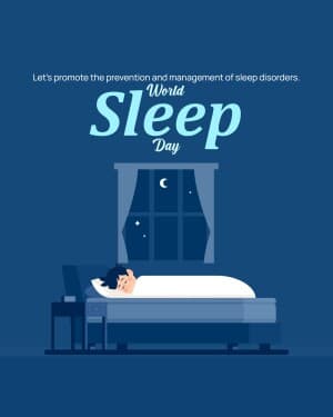 World Sleep Day graphic