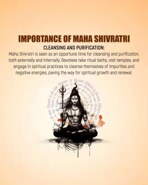 Importance of maha shivratri banner