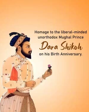 Dara Shikoh Jayanti illustration