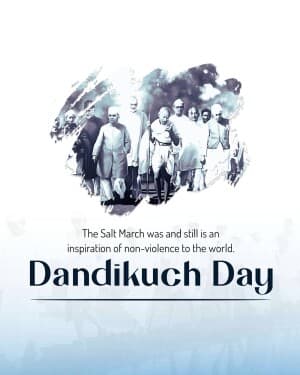 Dandi March event poster