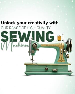 Sewing Machine template