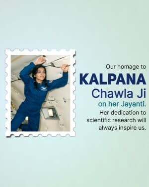 Kalpana Chawla Birth Anniversary image
