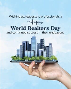 World Realtors Day Facebook Poster