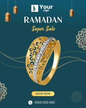 Ramadan Offers Social Media poster