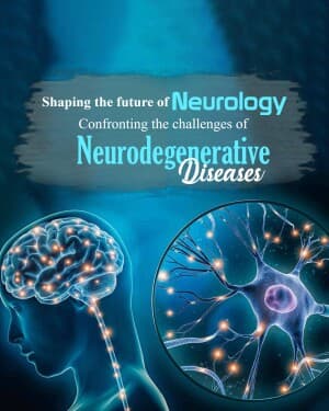 Neurology marketing poster