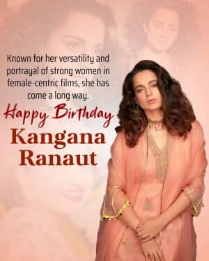 Kangana Ranaut Birthday video