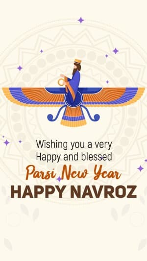 Parsi New Year Insta Story template