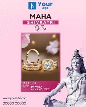 Maha Shivratri Offers ad template