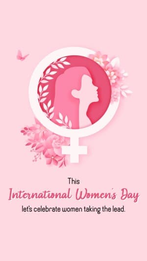 International Women Day insta Story template
