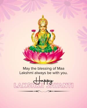 Lakshmi Jayanti graphic