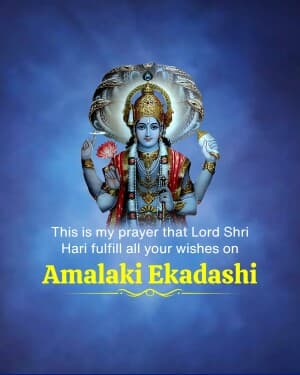 Amalaka Ekadashi banner