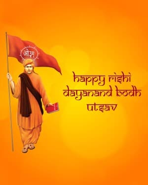 Rishi Dayanand Bodh Utsav post