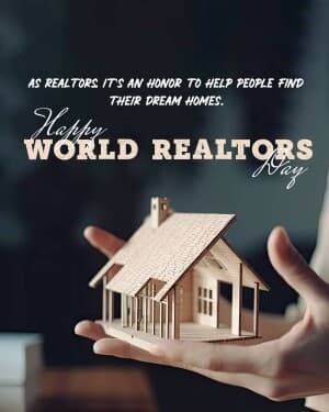 World Realtors Day event advertisement