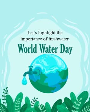 World Water Day illustration