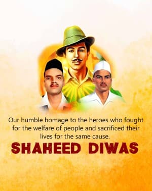 Shahid Diwas Instagram Post