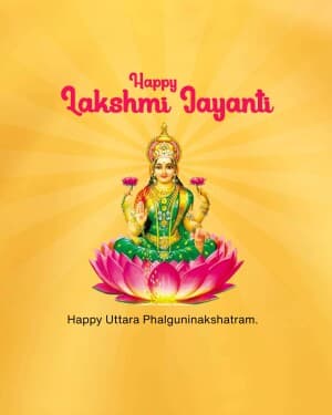 Lakshmi Jayanti video