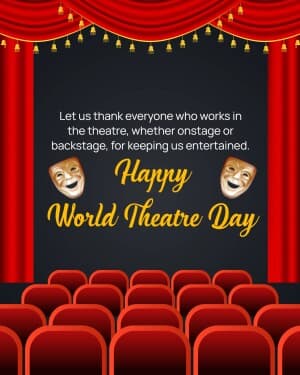 World Theatre Day image